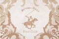 Lenjerie de pat dubla, 3 piese, 200x200 cm, 100% bumbac ranforce, Beverly Hills Polo Club, BHPC 024, crem