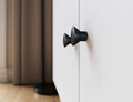 Dulap pentru haine ELTAP, Dullum, 120x60x205 cm, PAL/PVC, alb
