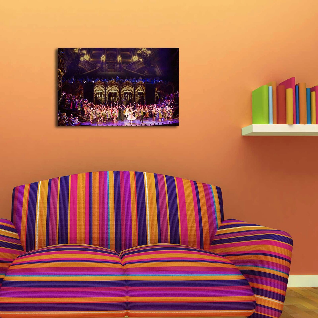 Tablou decorativ 4570POC-6 Dimensiune: 45 x 70 cm Multicolor