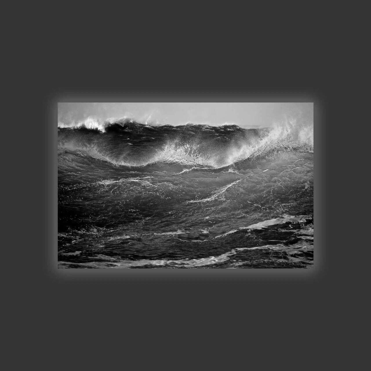 Tablou decorativ cu lumina LED, 4570HDACT-016, Dimensiune: 45 x 70 cm, Multicolor - view 3