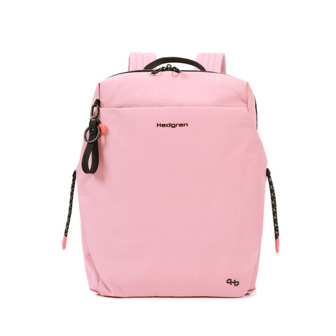 Rucsac Akira, STRING, Hedgren, 29x13x38 cm, poliester, roz/negru