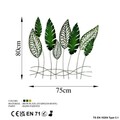 Decoratiune de perete, Kosmer 3, Metal, Dimensiune: 75 x 80 cm, Multicolor