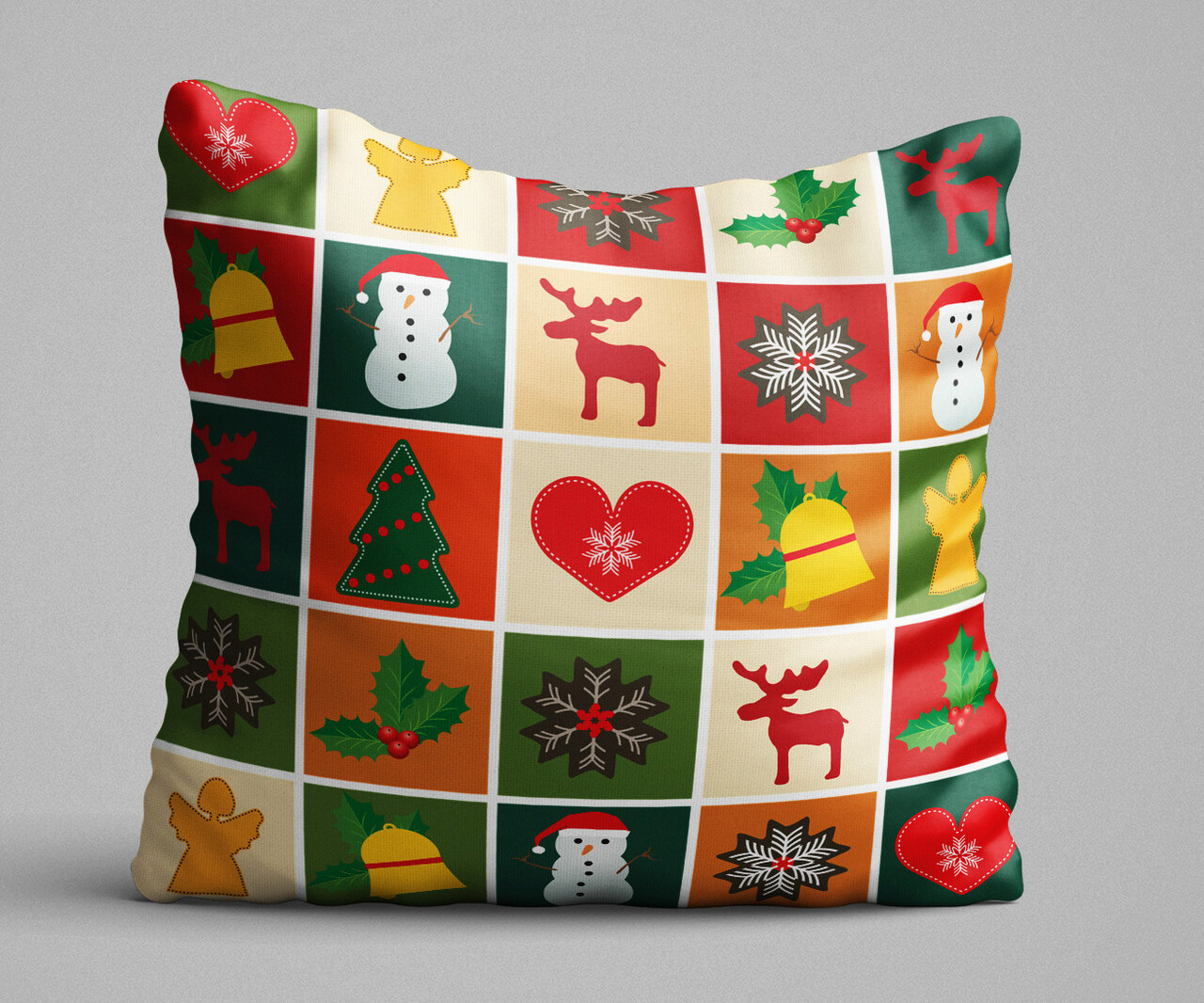 Perna, KRLNTXMAS-2, 43x43 Cm, 50% Bumbac / 50% Poliester, Multicolor