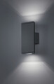Aplica de perete pentru exterior Colorado, TRIO, 9x6.5x20 cm, 3W, 2x SMD, aluminiu turnat, antracit