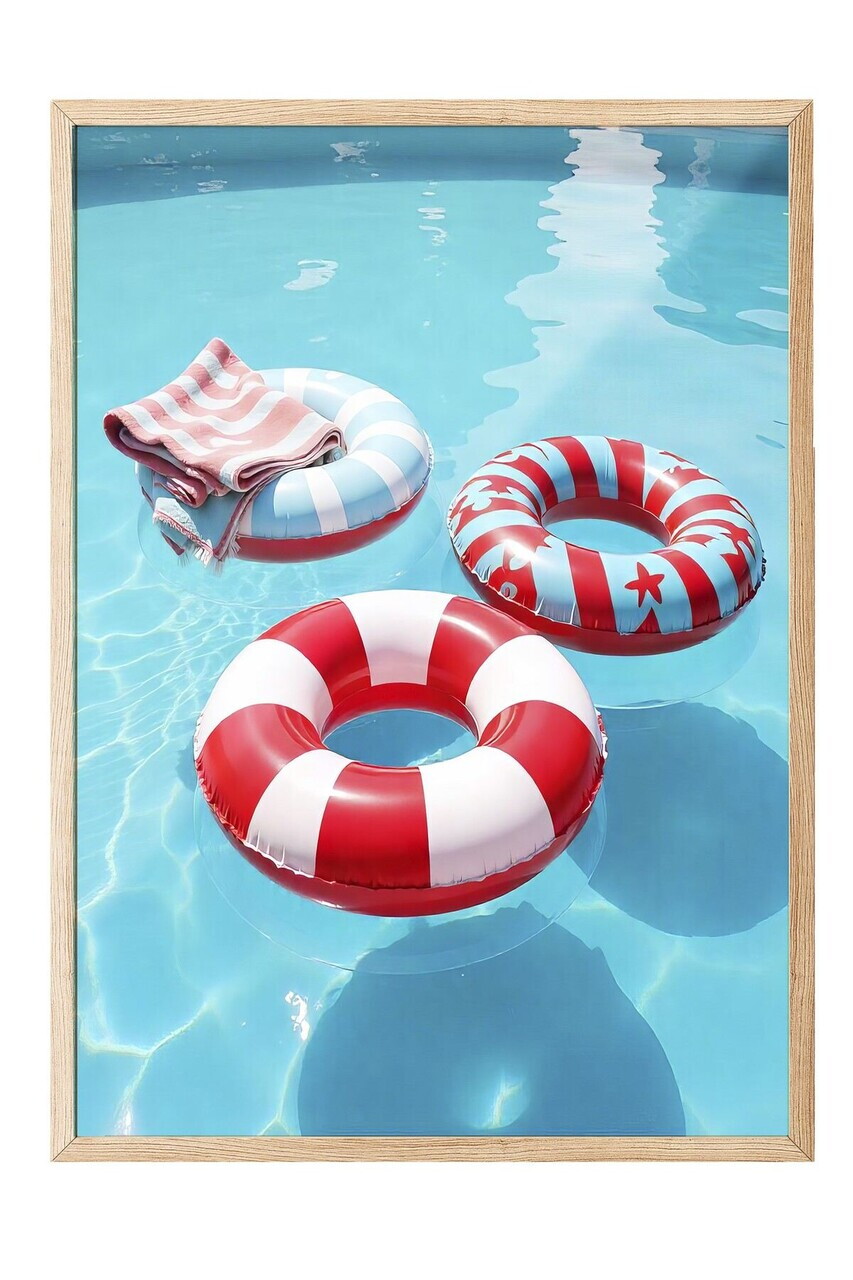 Tablou decorativ, 109646, Lemn masiv, Sticla PVC, Multicolor - view 2