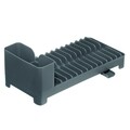 Scurgator de vase cu suport pentru tacamuri Clarity, iDesign, 32x14.5x11 cm