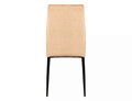 Scaun Atom Velvet, Signal, 44x39x93 cm, catifea/otel, bej/negru