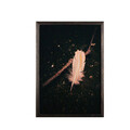 Tablou decorativ, White Feather, Lemn, Lemn, Multicolor