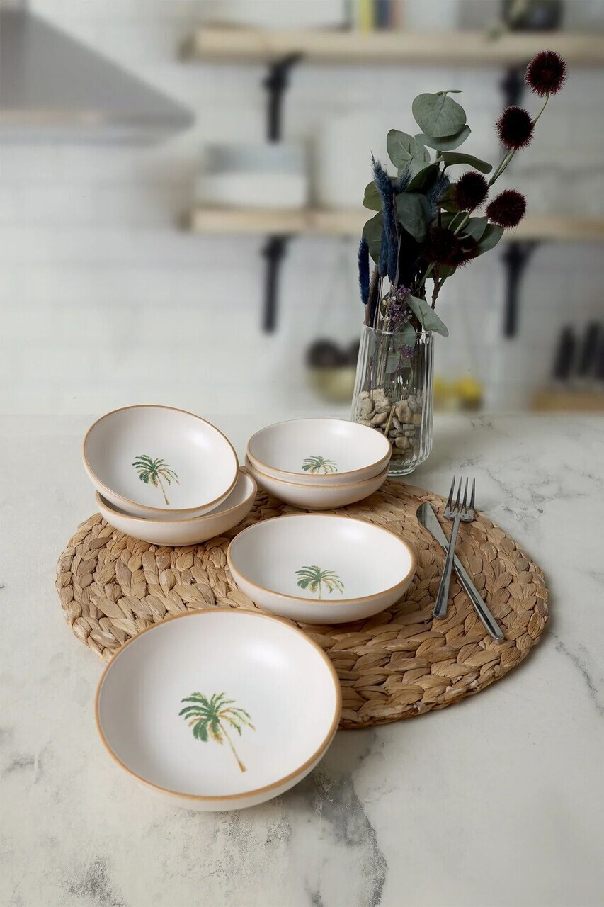 Set boluri pentru sos, Hermia, 275KRM2023, Ceramica, Alb - view 4