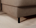Coltar extensibil stanga 4 locuri ELTAP, LT-20TOS, Berrto, 306x165x100 cm, lemn/poliester, maro deschis