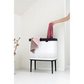 Cos de rufe, Brabantia, White, 60 L, 32x54x67 cm, polipropilena/otel, alb