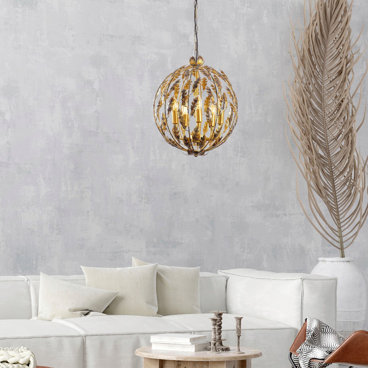 Lustra, Fulgor, 942FLG1292, Metal, Multicolor - 1 | YEO