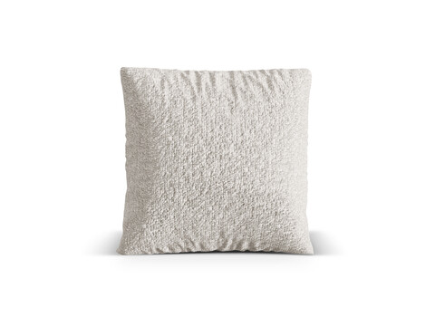 Perna decorativa, Nuria-260, Micadoni Home, 70x70 cm, tesatura boucle, gri bej melange