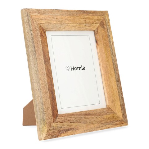Rama foto Abese, Homla, 20x30 cm, lemn/sticla, natur