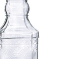 Set 2 dozatoare pentru bauturi cu suport Lomi, Homla, 2x2.3 L, sticla/metal, transparent/negru