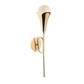 Aplica de perete, Sarmal - 3051, Opviq, 13 x 15 x 52 cm, 1 x E27, 40W, auriu
