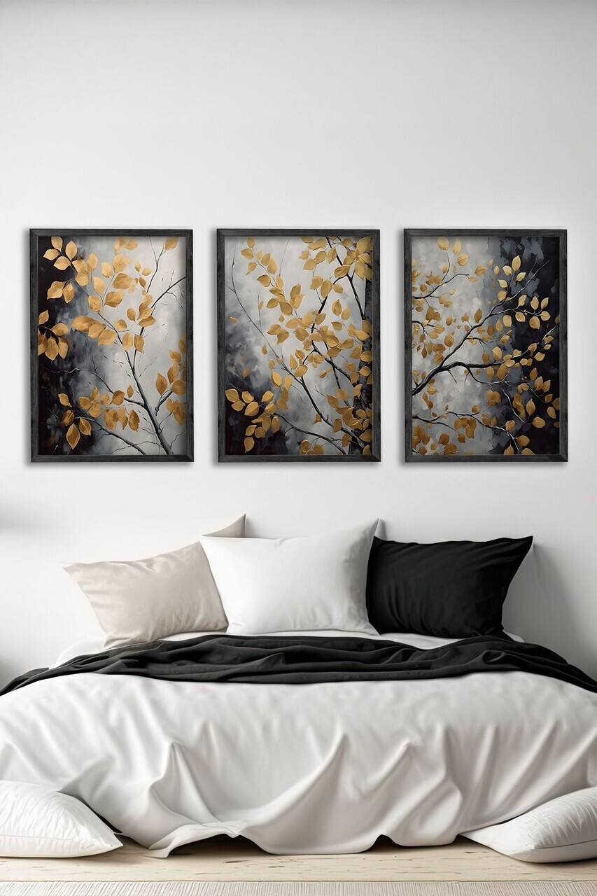 Tablou decorativ, Ersy3Syhcrv37, Lemn masiv, MDF, Multicolor