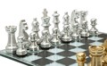 Joc de sah Black/White Chess, Mauro Ferretti, 50.5x50.5x14 cm, polirasina/sticla, multicolor
