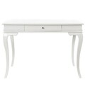 Birou, Fairfax, Albero30, 70x110x78 cm, Picioare: 100% LEMN DE FAG, Alb