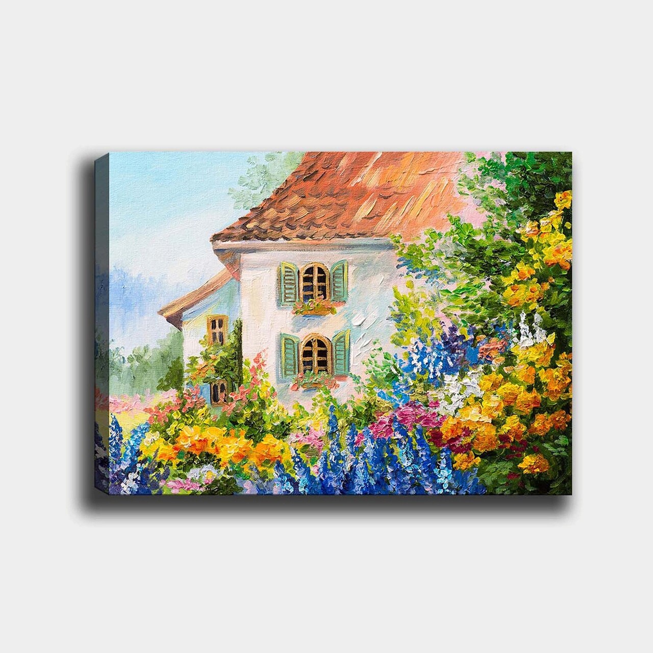Tablou decorativ, 410266006_70100, Cadru: 100% LEMN (grosime: 3 cm), Multicolor - view 2