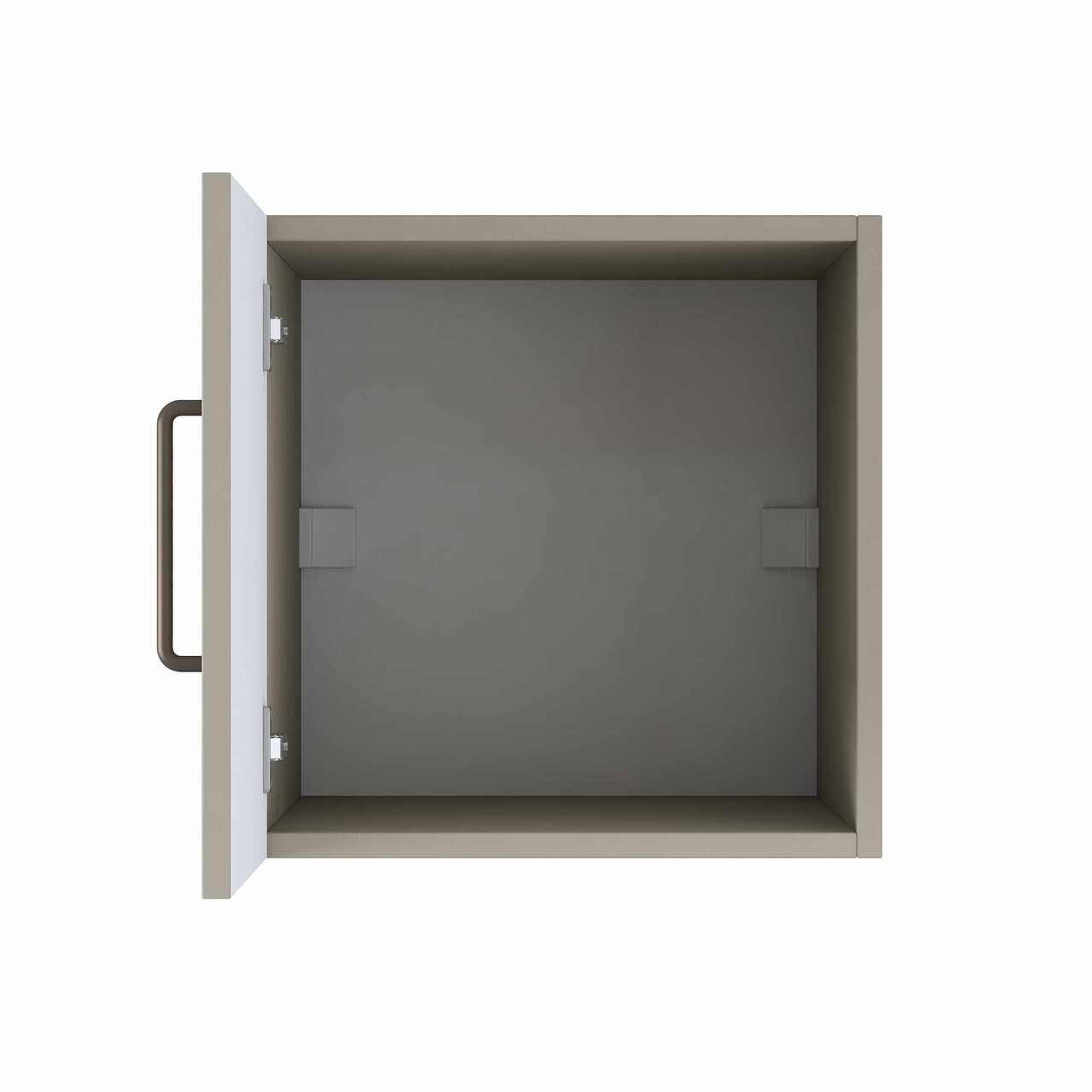Dulap pentru haine, Hanah Home, BA284, 45x45x57.5 cm, Gresie — imaginea 7