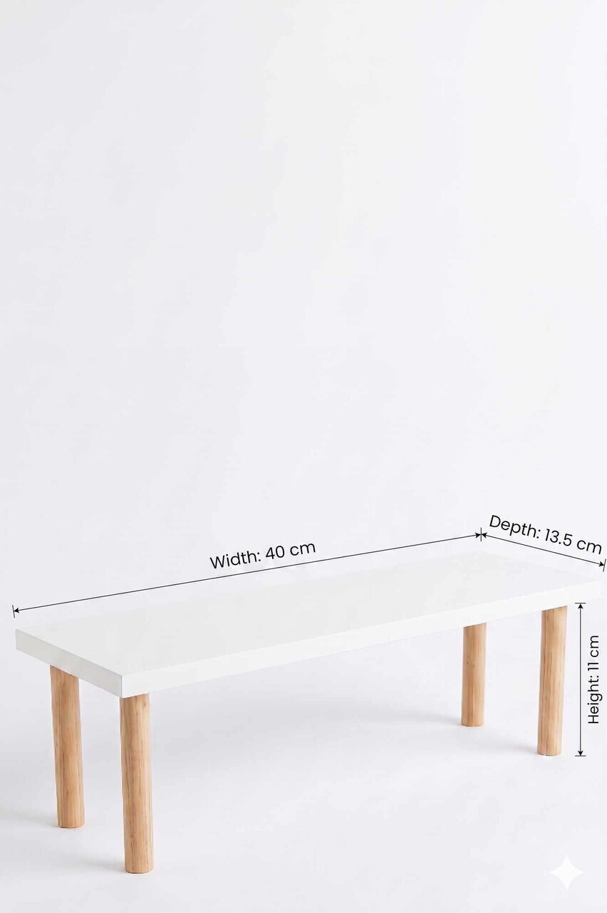 Raft de bucatarie, Hanah Home, Ck40C, 40x11x13.5 cm, PAL, Alb — imaginea 4