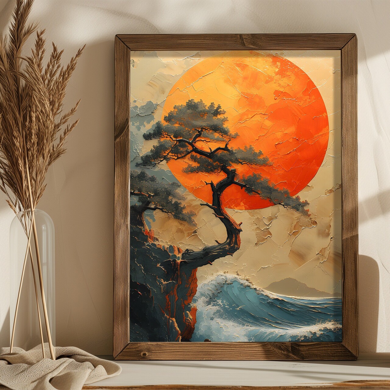 Tablou decorativ AI206 Cadru: 100% MOLID Multicolor