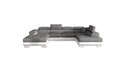 Coltar extensibil dreapta 6 locuri ELTAP, Rod-30, Rodrigo, 345x202x90 cm, lemn/poliester, gri inchis/alb