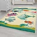 Covor copii Prater, Decorino, 100x150 cm, polipropilena, multicolor