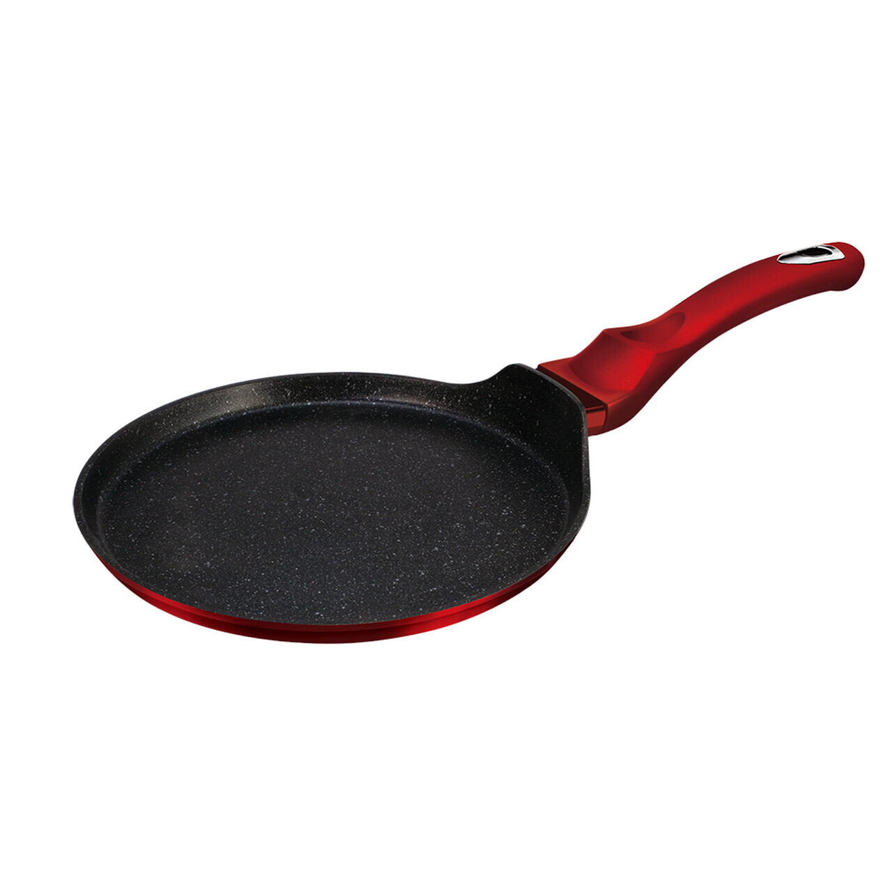 Tigaie pentru clatite Berlinger Haus, Burgundy, 28 cm, aluminiu forjat, rosu - imagine 4