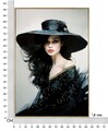 Tablou decorativ Dori -A, Mauro Ferretti, 62x92 cm, lemn de pin/canvas pictat si lacuit, multicolor