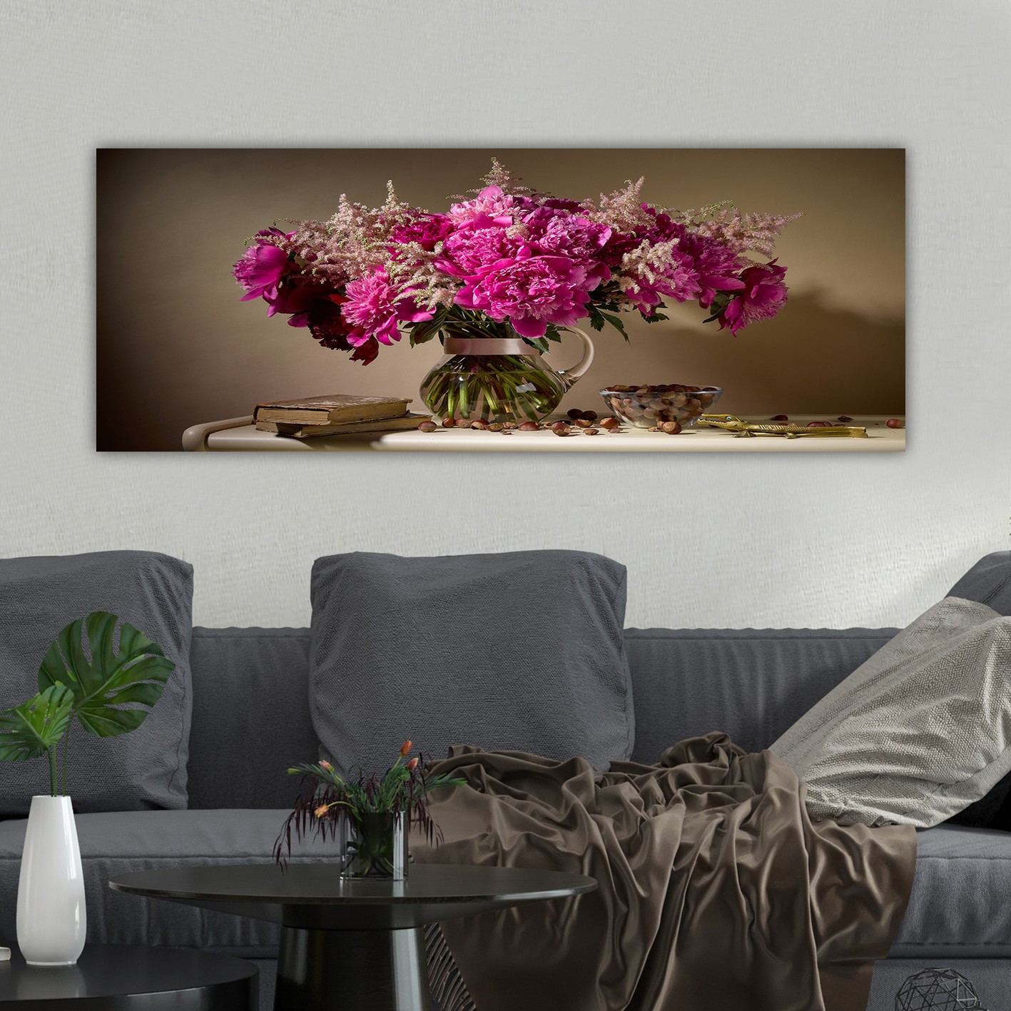Tablou decorativ, YTY335962598_3080, Canvas, 30 x 80 cm, Multicolor