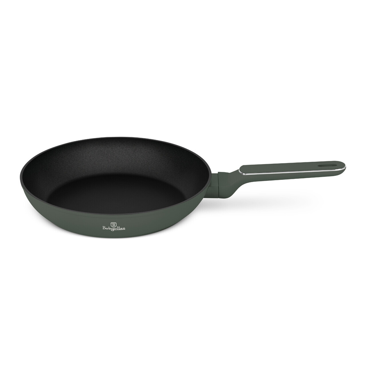 Tigaie Berlinger Haus, Matte Green, 28 cm, 2.4 L, aluminiu forjat, verde mat - imagine 4