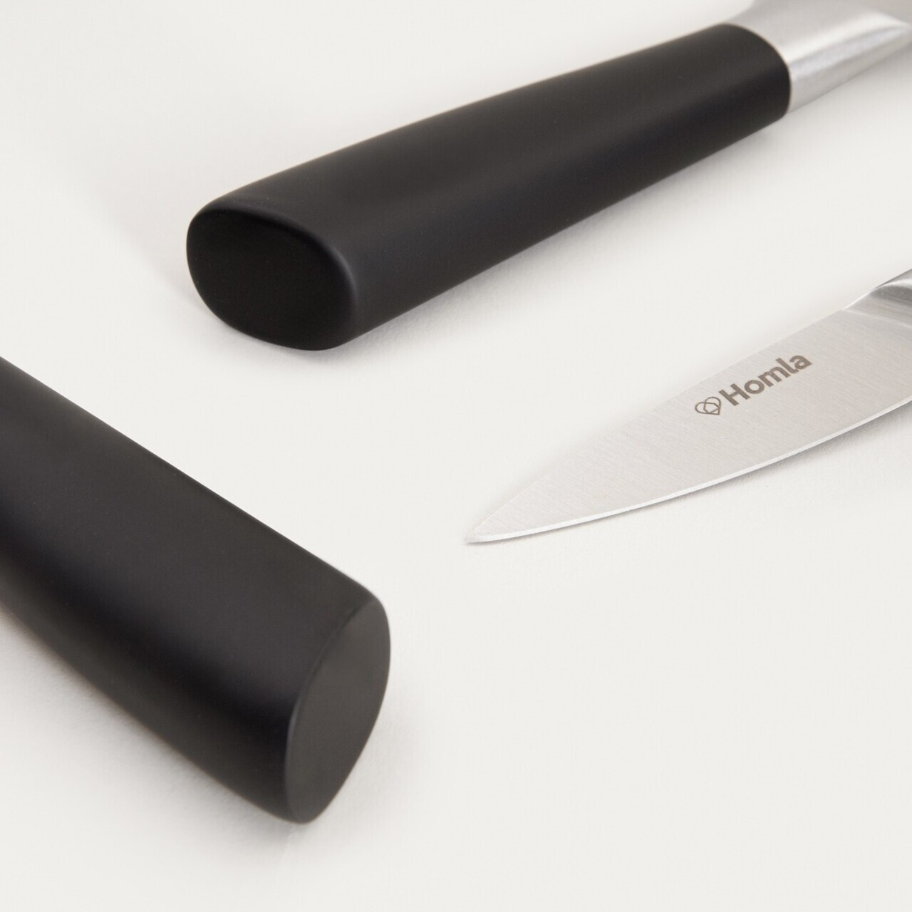 Set 3 cutite Liba, Homla, inox/plastic, negru - view 5