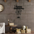 Decoratiune de perete, Halloween 3, Metal, Dimensiune: 60 x 73 cm, Negru