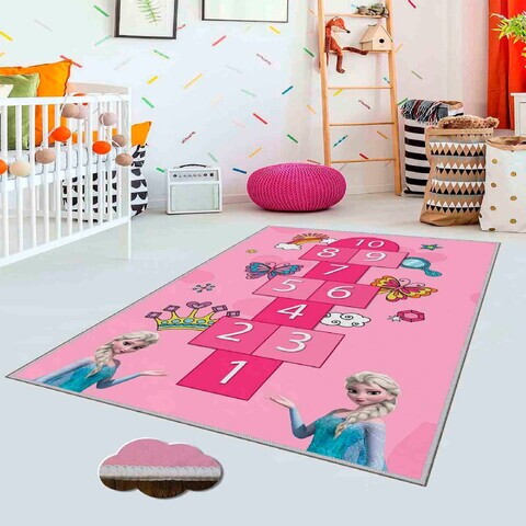 Covor, Hmnt481, 120x180 cm, Pink / Blue / White / Yellow