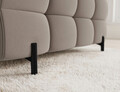 Coltar extensibil stanga 3 locuri ELTAP, LT-18SO, Fectory, 346x205x93 cm, lemn/poliester, bej inchis