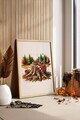 Tablou decorativ, Arthllwnmodel43-3348, MDF, Multicolor