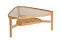 Masuta de cafea, Hanah Home, Capella 95, 95x48x95 cm, LEMN MASIV DE STEJAR, Stejar