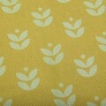 Suport pentru farfurie Daisy, Versa, 36 x 48 cm, poliester, galben