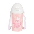 Sticla de apa, Safta, Love, 0.5 L, pvc, multicolor