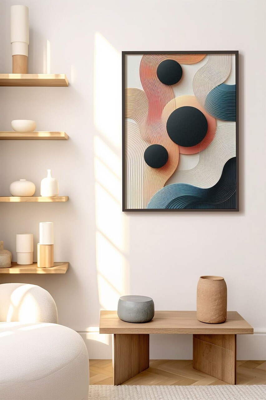 Tablou decorativ, Artnewclsyh53-5070, Lemn masiv, MDF, Multicolor - view 2