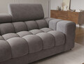 Coltar extensibil dreapta 3 locuri ELTAP, LT-04AU, Felro, 285x181x93 cm, lemn/poliester, gri