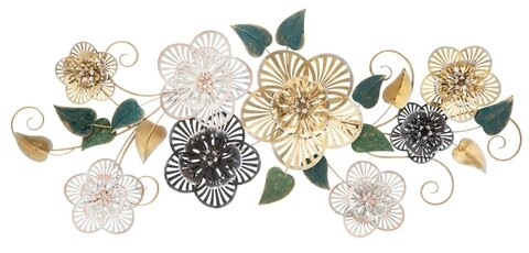 Decoratiune de perete 3D Mekhi, Mauro Ferretti, 118×4.3×58 cm, fier Accesorii decorative