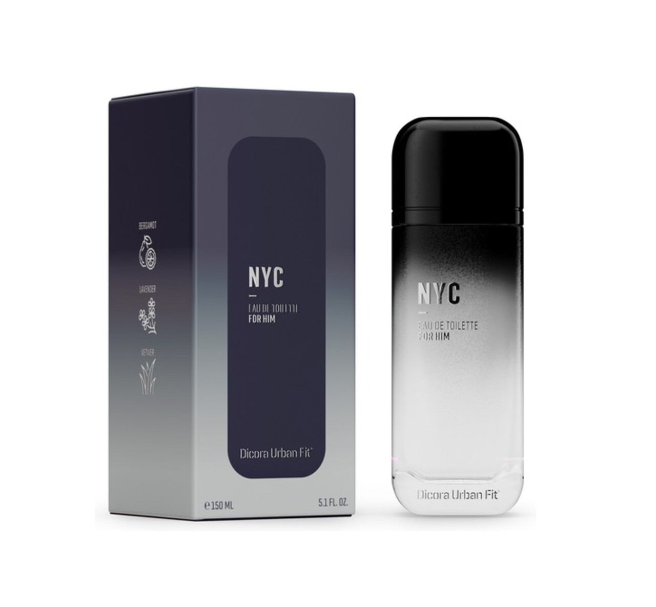 Apa de toaleta dama Dicora Urban Fit NYC 150ml