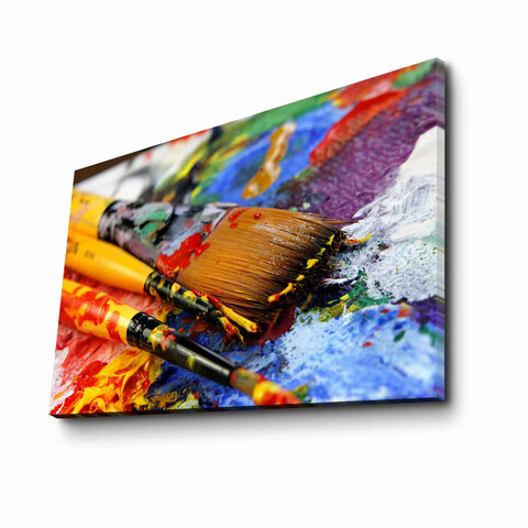 Tablou decorativ, 4570YBC-01, Canvas, Dimensiune: 45 x 70 cm, Multicolor