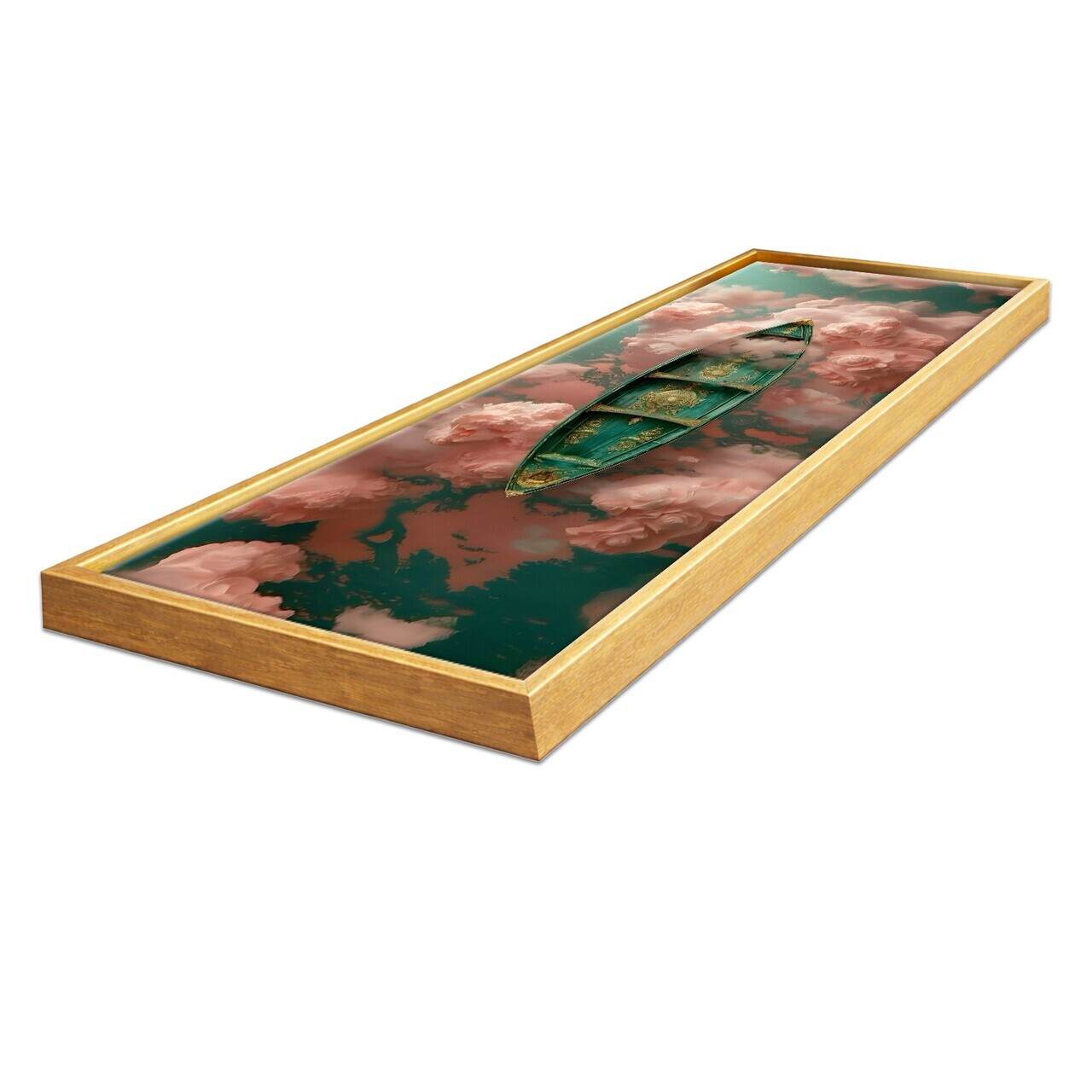 Tablou decorativ, 40100Lcal-002, Cadru: PVC (Grosime: 5 cm), Multicolor — imaginea 4