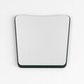 Oglinda decorativa, Neostill, Bella Donna, 50x70 cm, Metal, Negru
