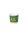 Set 4 pahare, Elfomagia, Brandani, 6x6 cm, portelan New Bone China