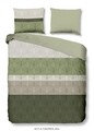 Lenjerie de pat pentru doua persoane, Good Morning, Valence, 100% bumbac, 3 piese, multicolor